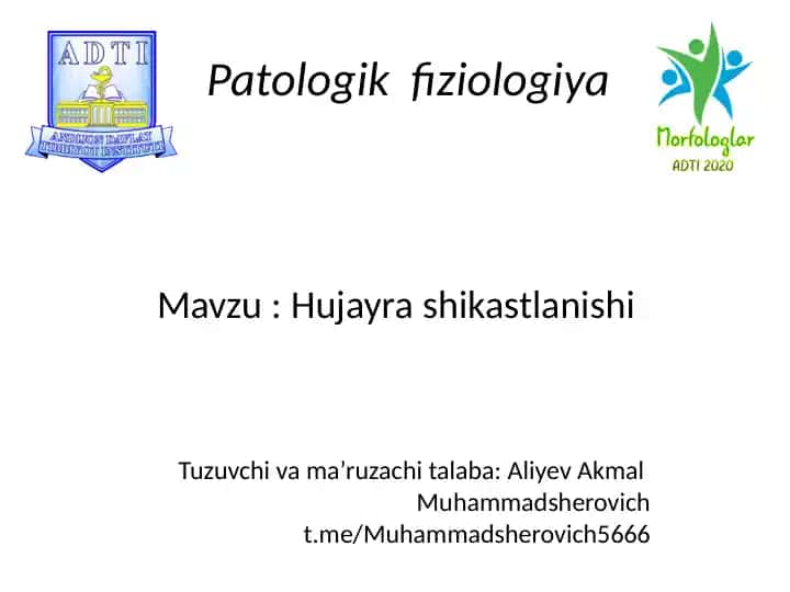 Patologik fiziologiya