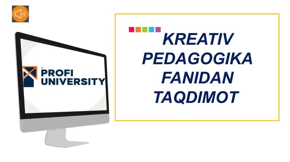 KREATIVPEDAGOGIKAFANIDANTAQDIMOT