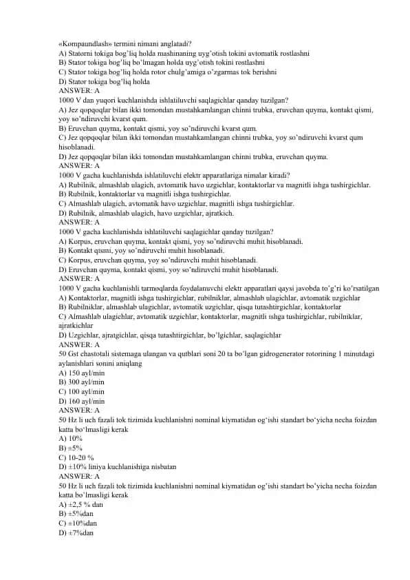 Elektr apparatlariga saqlagichlar