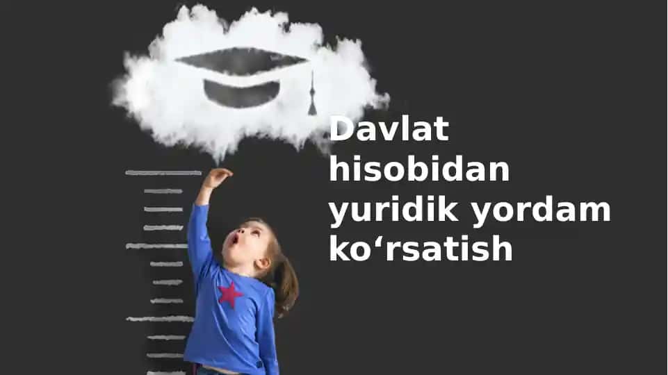 Davlat hisobidan yuridik yordam koʻrsatish