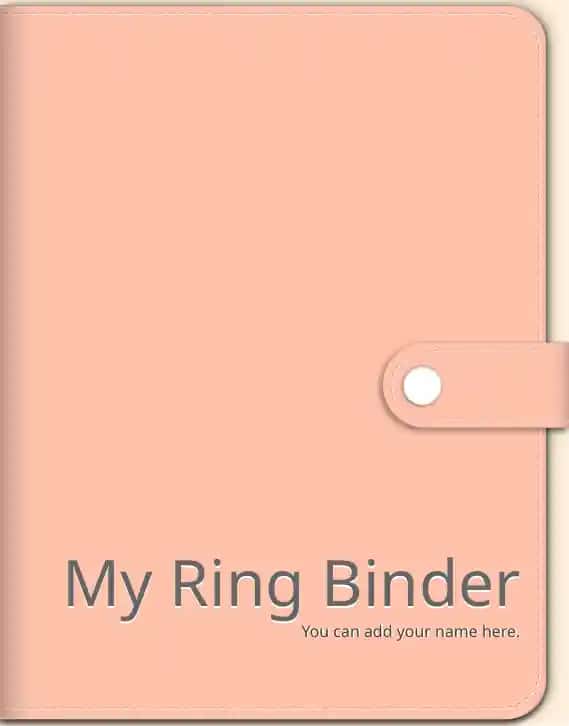 My Ring Binder