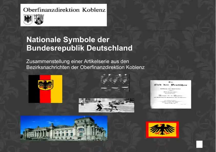 Nationale Symbole der Bundesrepublik Deutschland