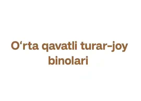 Turar joy binolari