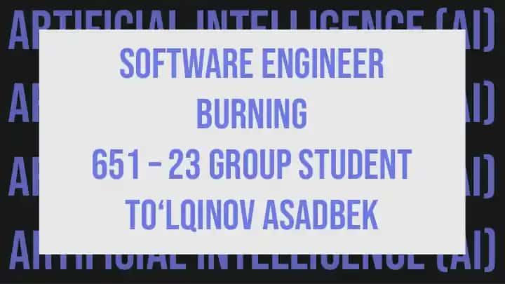 Software engineer