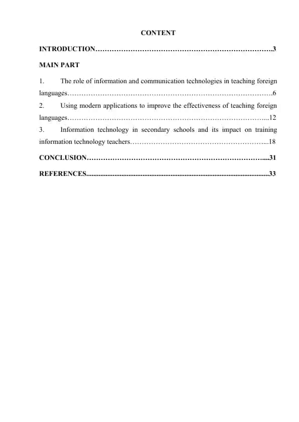 Information and Communication Technologies in Teaching Foreign Languages