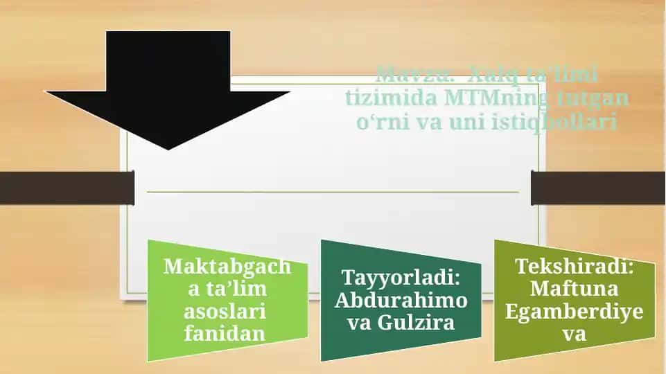 O’zbеkistonda xalq ta'limi tizimi va uni tashkil etish tamoyillari