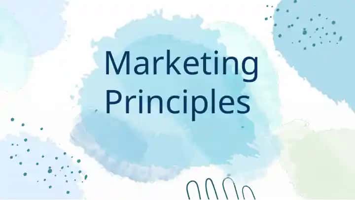 Marketing Principles