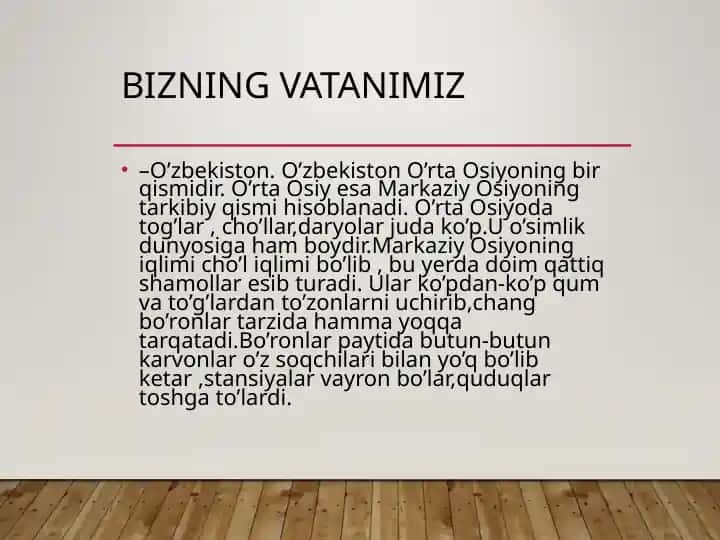 O'zbekiston geografiyasi
