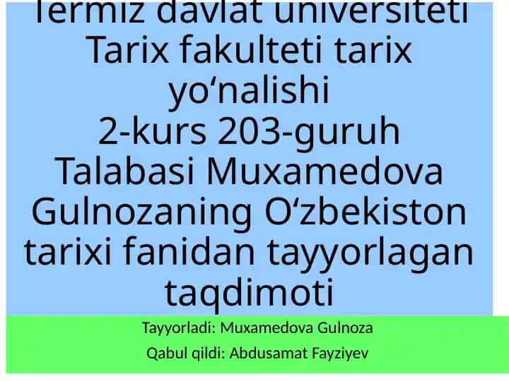 Buxoro amirligida mansab va lavozimlar