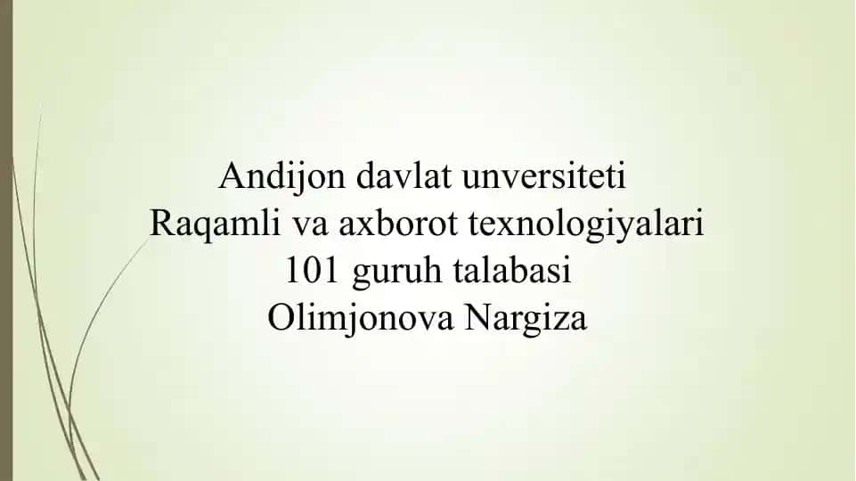 Kompyuter Tarmoqlari