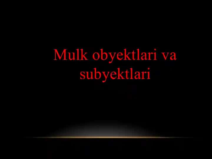 Mulkchilik