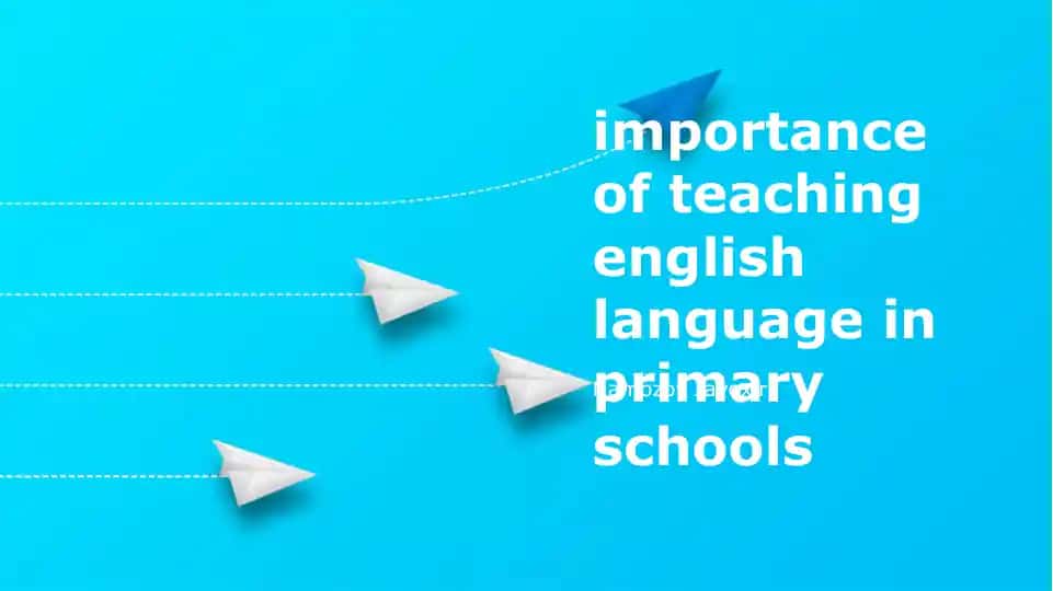 Teaching English Language in Primary Schools