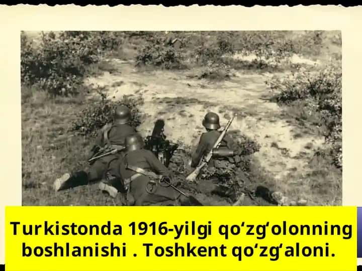 Qo‘zg‘alonning boshlanishi (1916-yil)