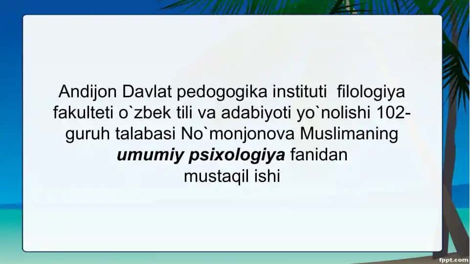 Yetuklik va keksalik davri psixologiyasi