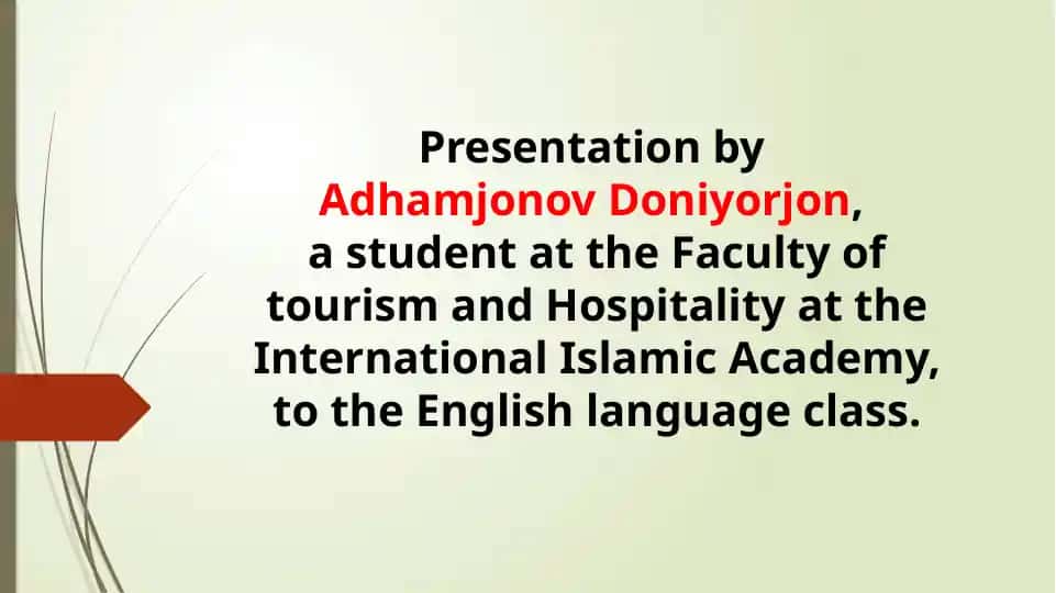 Transportation Sea Presentation