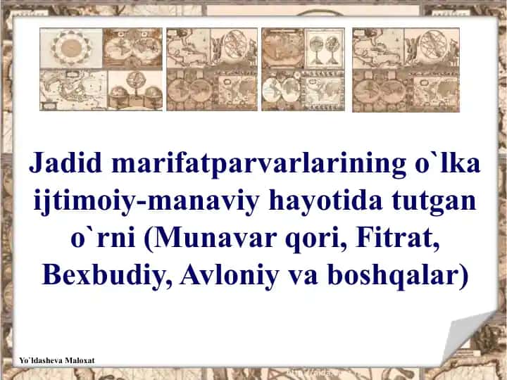 Jadidlar va Islom dunyosi