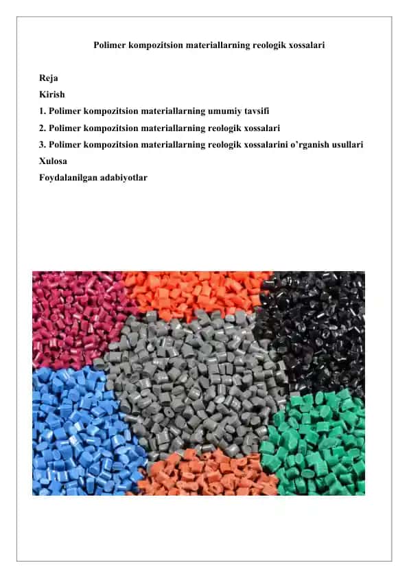 Polimer kompozitsion materiallar