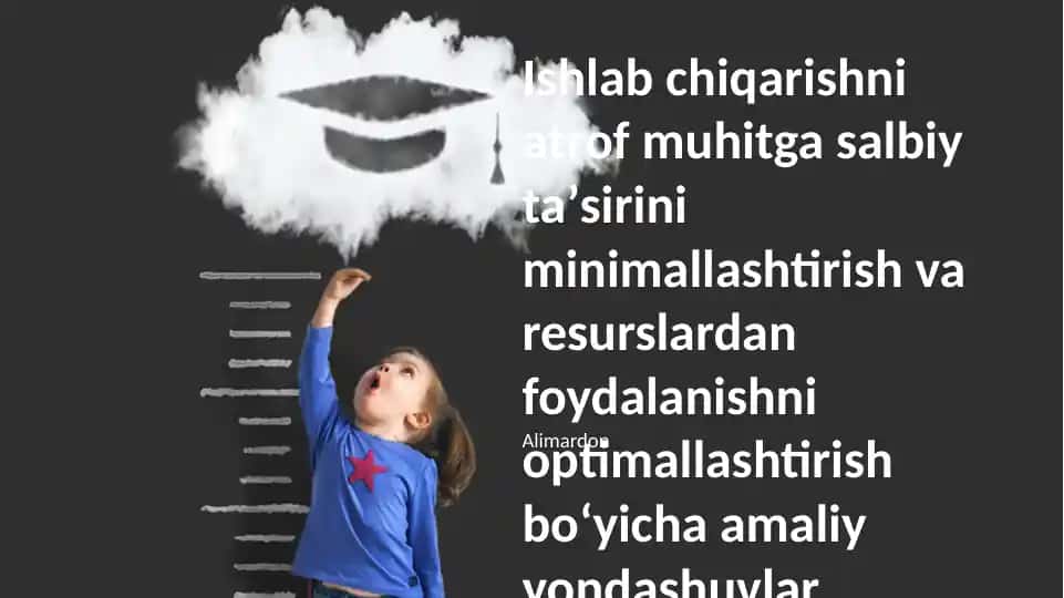 Barqaror Ishlab Chiqarish Amaliyotlari
