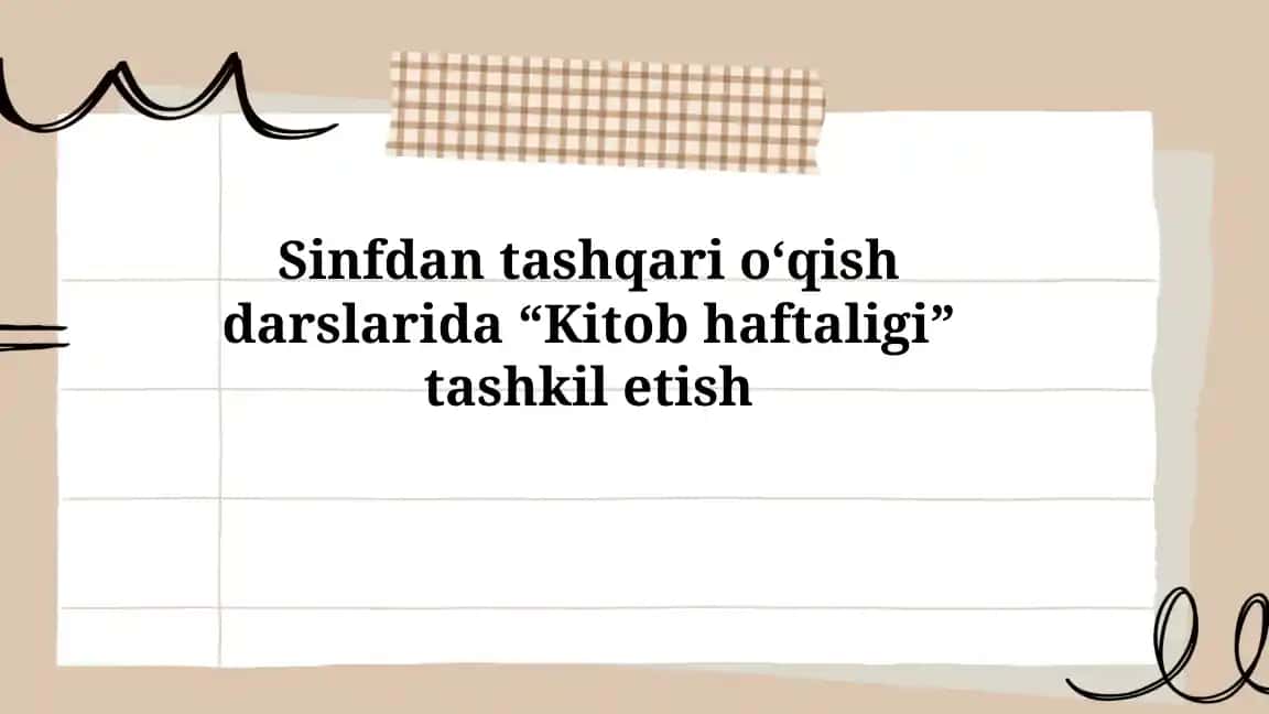 Kitob haftaligi