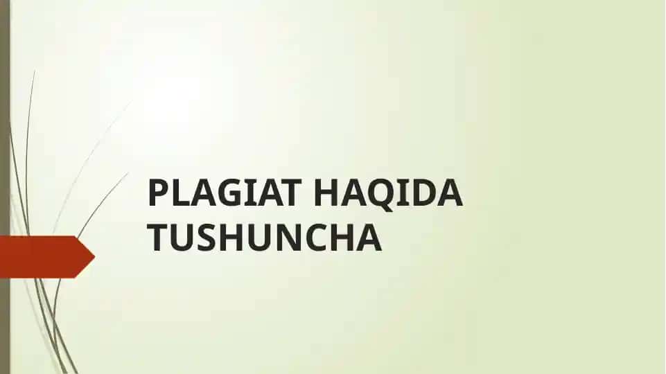 Plagiat