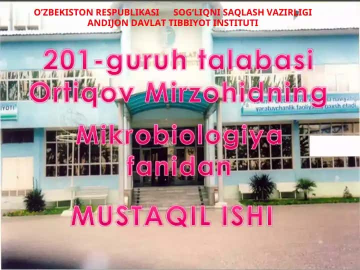 Allergiya haqida tushuncha