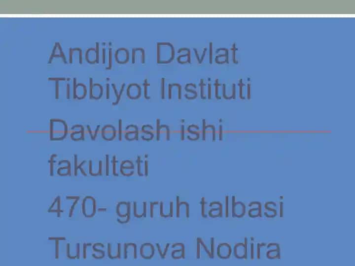 Antenatal kuzatuvning zamonaviy konsepsiyasi