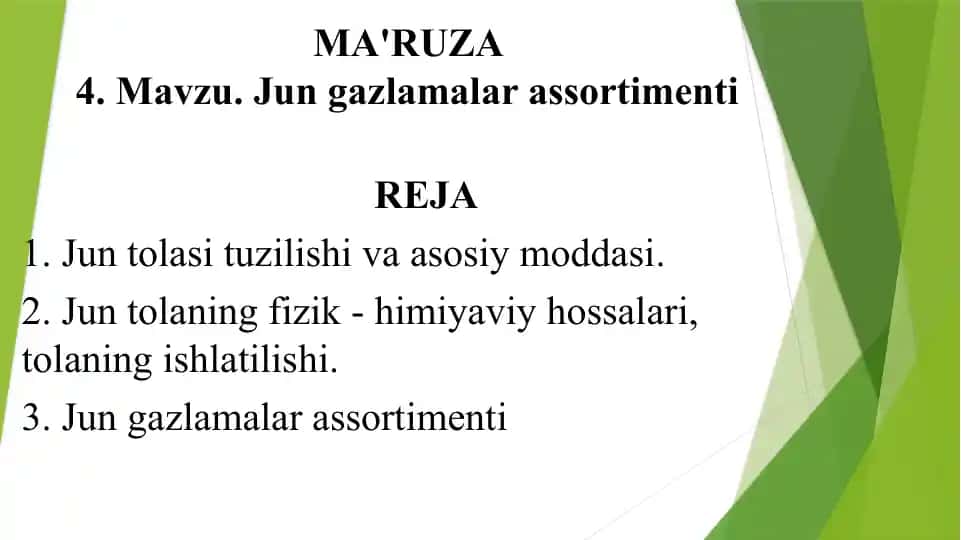 Jungazlamalar assortimenti
