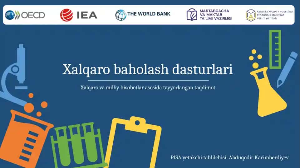 Xalqaro baholash dasturlari