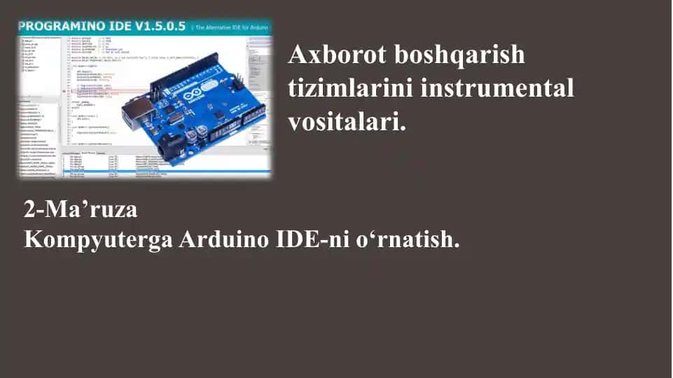 Arduino IDE