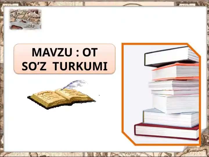 Ot so'z turkumi