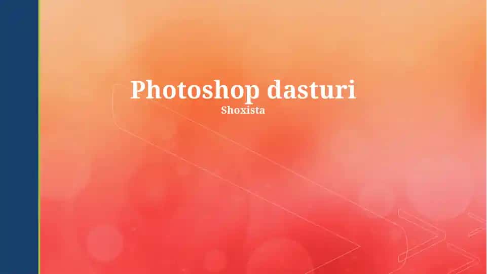 Photoshop dasturi