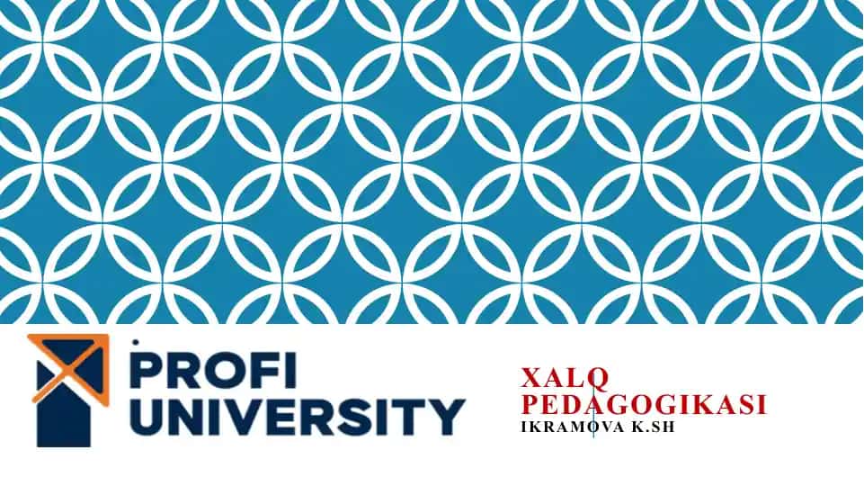 Xalqpedagogikasi