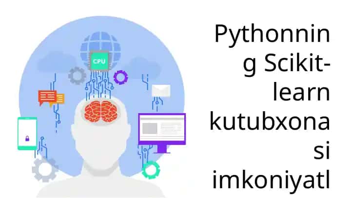 Pythonning Scikit-learn kutubxonasi imkoniyatlari