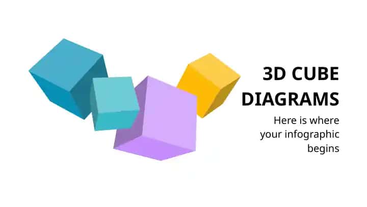 3D CUBE DIAGRAMS