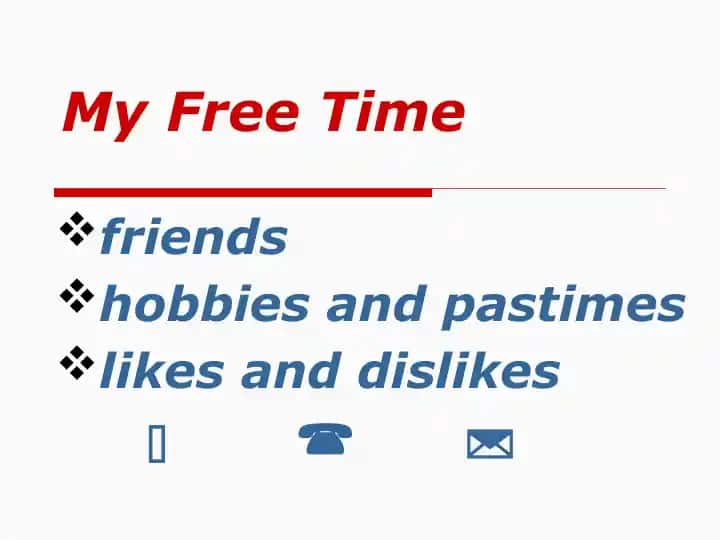 "My Free Time"