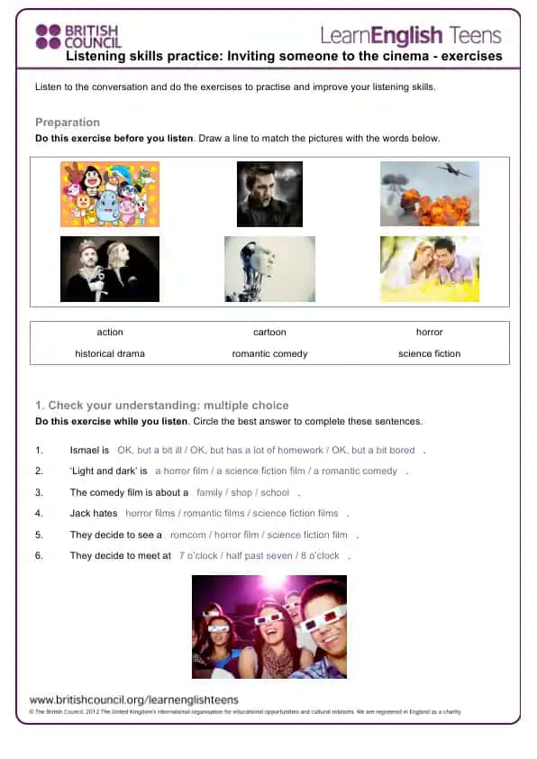 Listening Skills Exercise