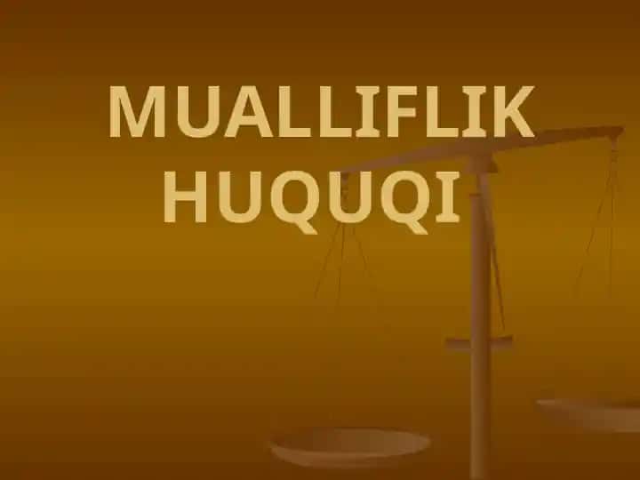 Mualliflik Huquqi