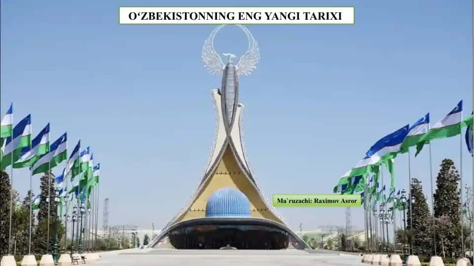 O'zbekistonning eng yangi tarixi
