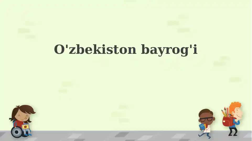 O'zbekiston bayrog'i