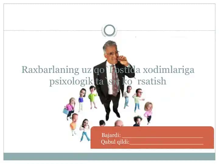 Raxbar psixologiyasi