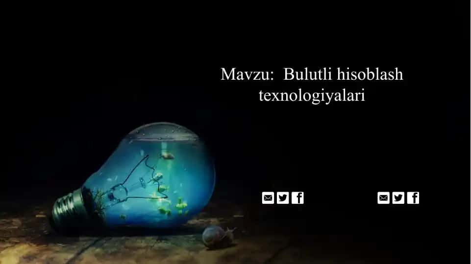 Infografika: Bulutli hisoblash texnologiyalari