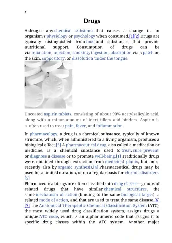 Drugs
