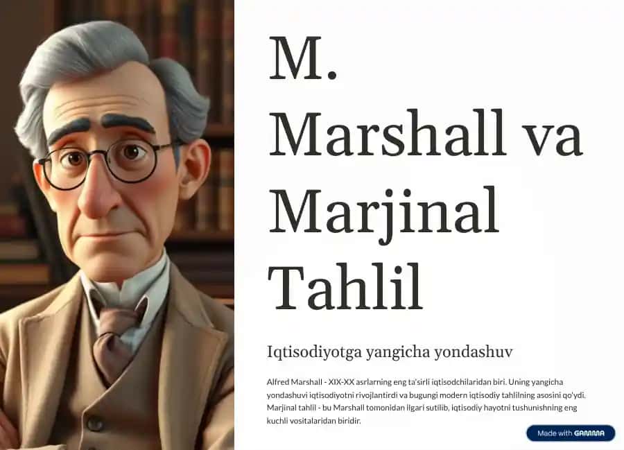 Marjinal Tahlil