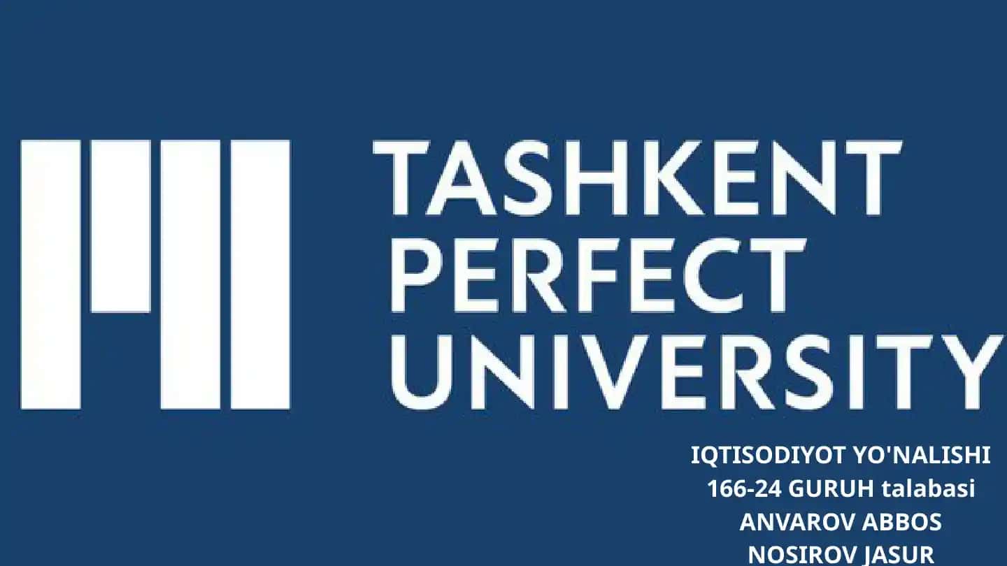 IQTISODIYOT YO'NALISHI