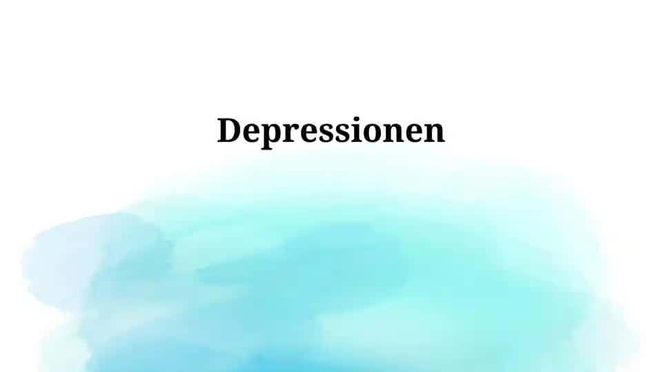 Depressionen