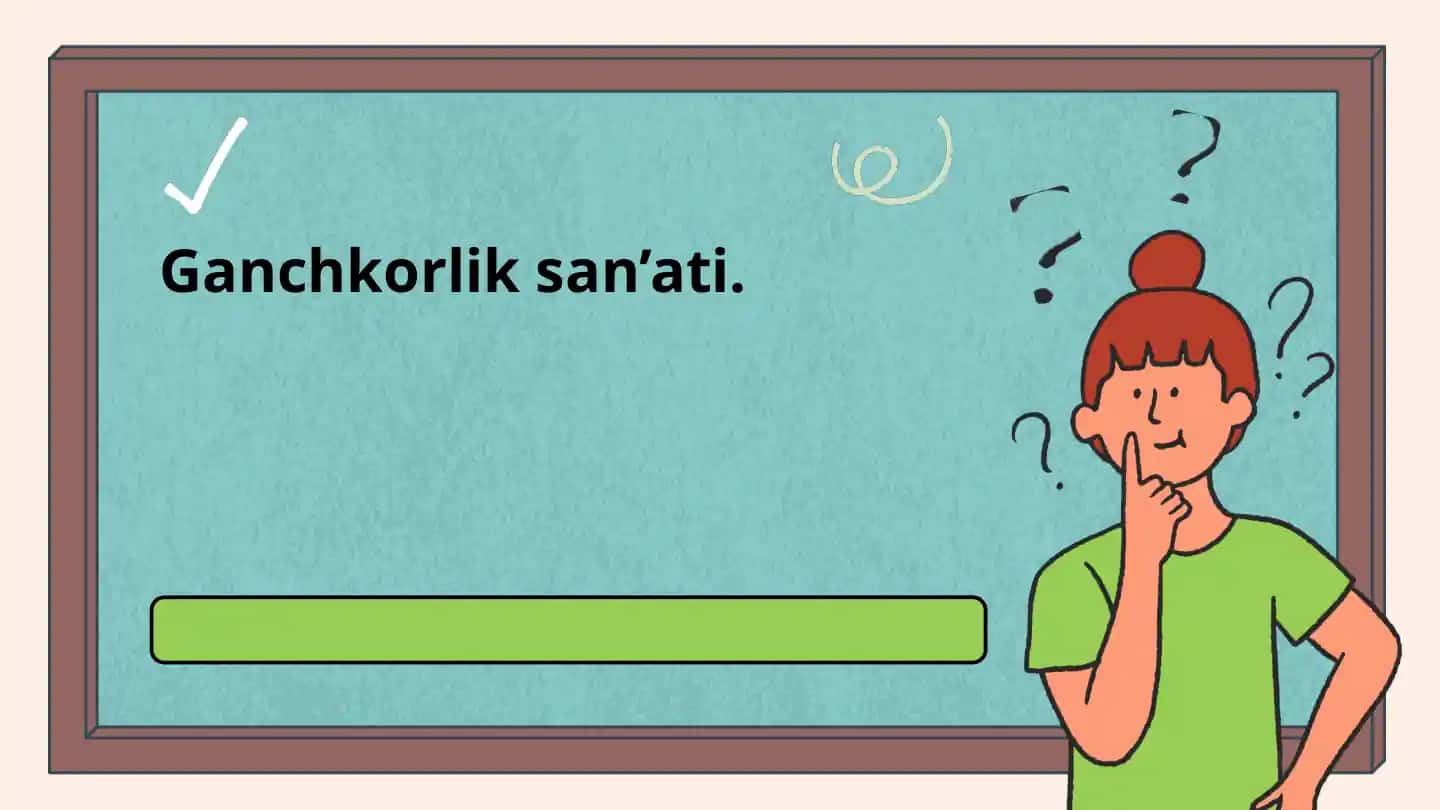 Ganchkorlik san’ati