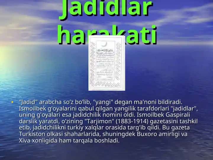 Jadidlarharakati