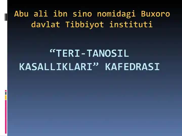 Qo'tir kasalligi