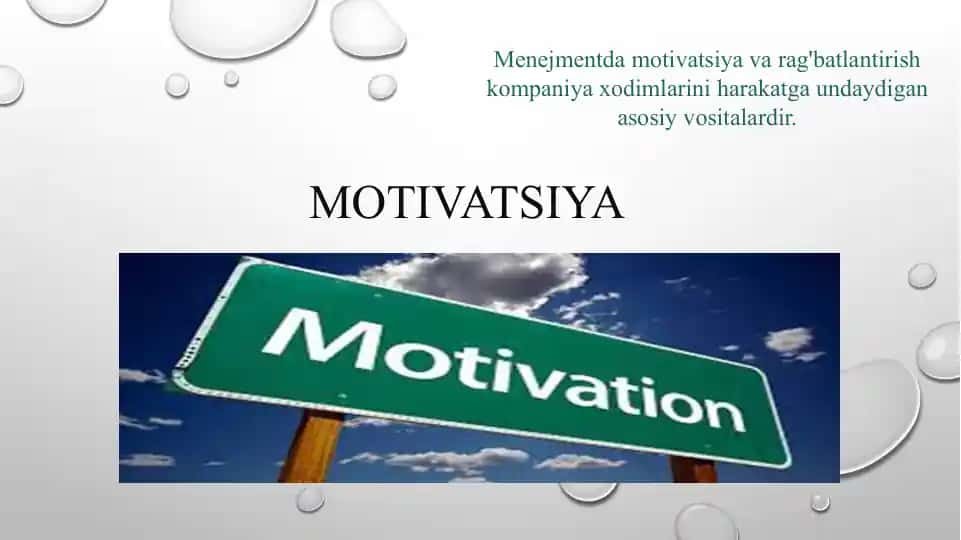 Motivatsiya