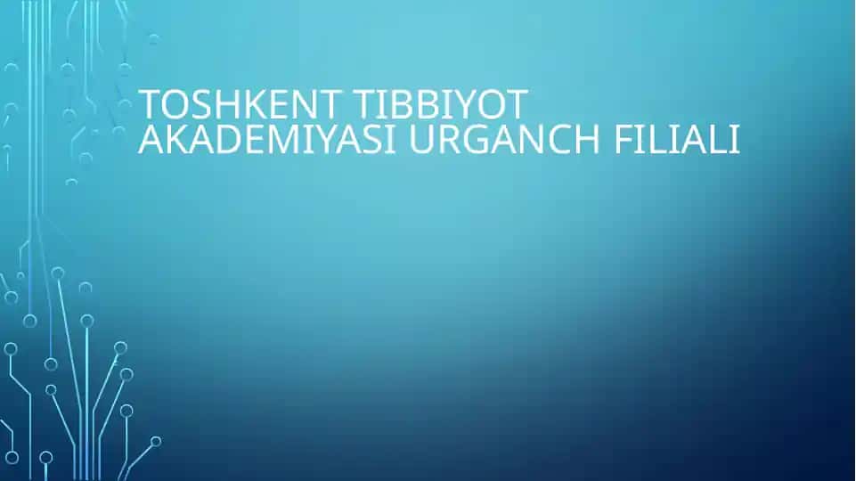 Bolalar og’iz bo’shlig’ining profilaktik ko’rigini o’tkazish